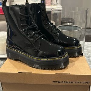 *BRAND NEW* Dr. Martens JADON Patent Leather Boots WMS 8